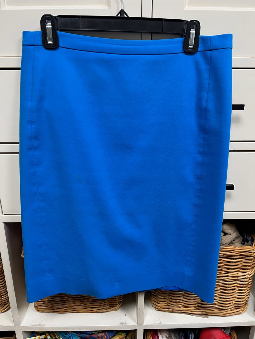 J. Crew Cobalt Blue Pencil Skirt